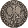 20 ludowych - BANKNOTY PRL - 5000000 złotych / WZORZEC PRODUKCYJNY DLA MONETY (miedź srebrzona oksydowana)